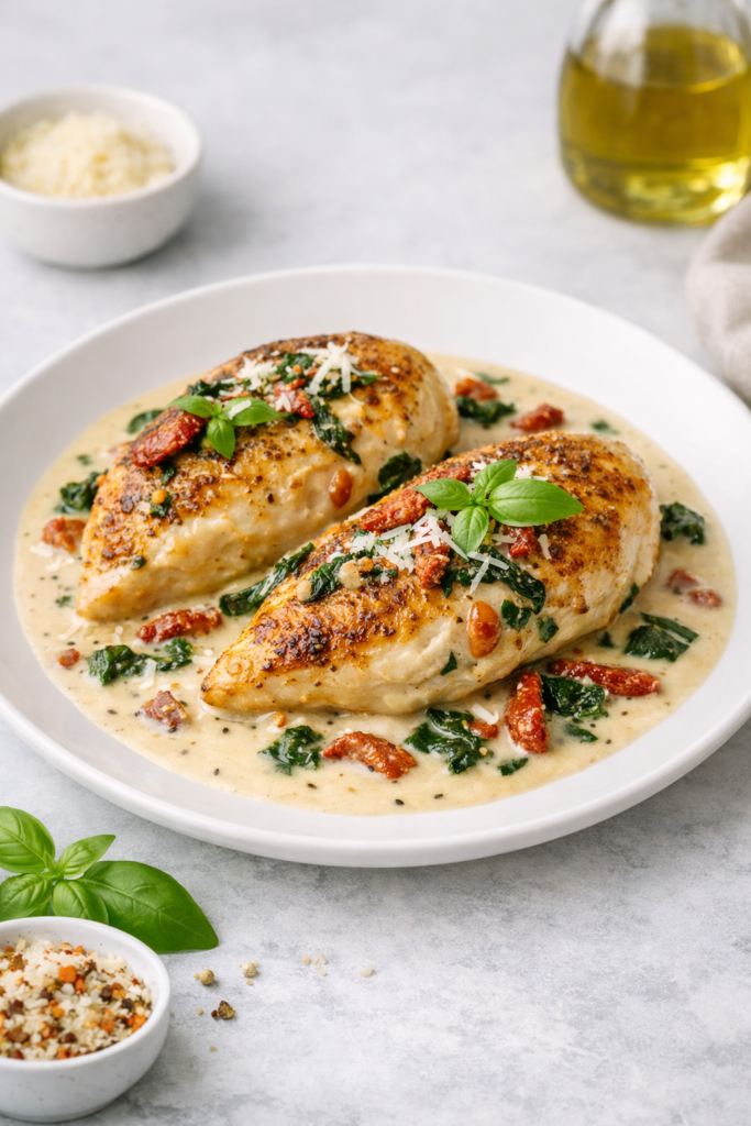 creamy tuscan chicken