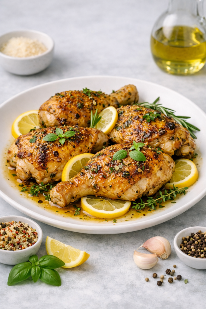 lemon herb roast chicken