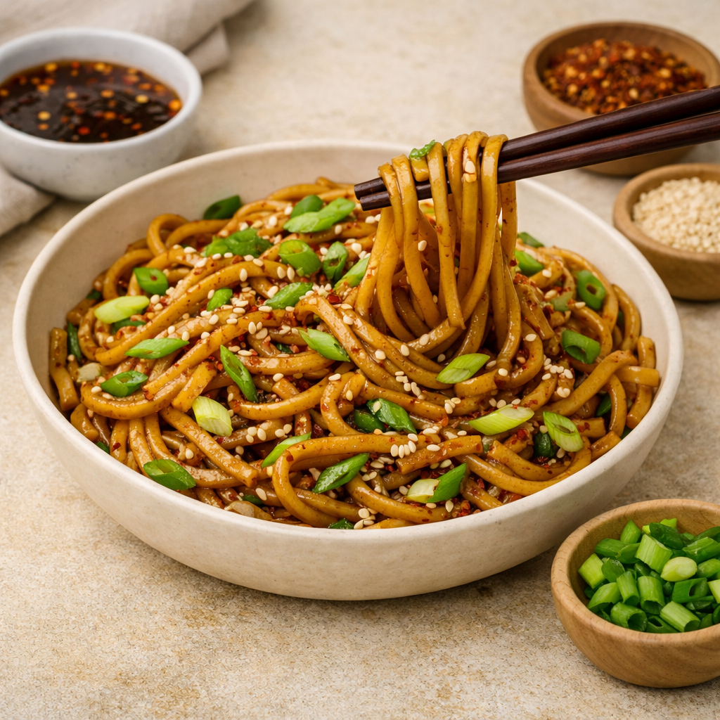 hoisin garlic noodles