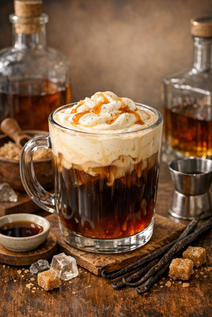 vanilla bourbon cream coffee