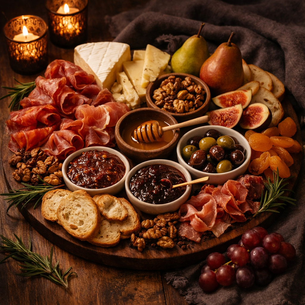 warm seasonal charcuterie board warm seasonal charcuterie board