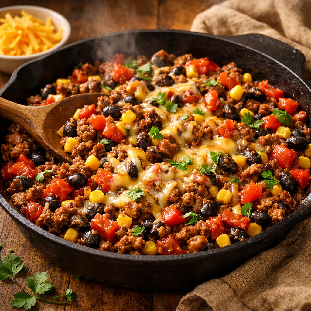 one pan ground beef skillet one pan ground beef skillet